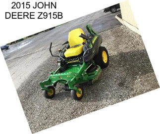 2015 JOHN DEERE Z915B