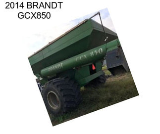 2014 BRANDT GCX850