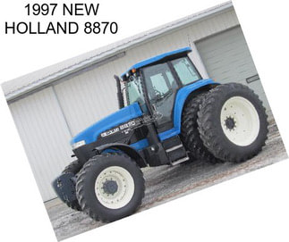 1997 NEW HOLLAND 8870