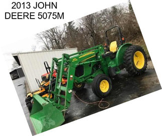 2013 JOHN DEERE 5075M