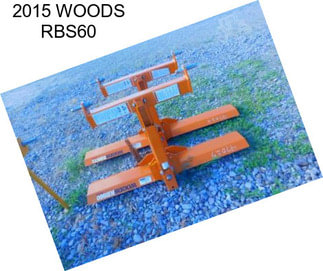 2015 WOODS RBS60