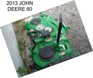 2013 JOHN DEERE 60