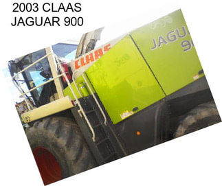 2003 CLAAS JAGUAR 900
