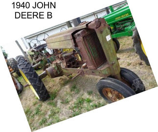 1940 JOHN DEERE B