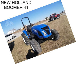 NEW HOLLAND BOOMER 41