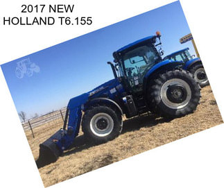 2017 NEW HOLLAND T6.155