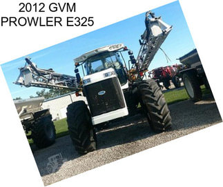 2012 GVM PROWLER E325