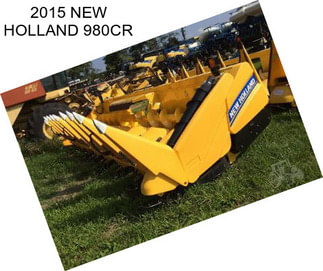 2015 NEW HOLLAND 980CR