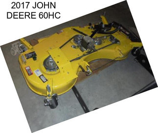 2017 JOHN DEERE 60HC