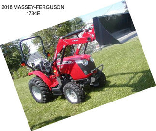 2018 MASSEY-FERGUSON 1734E