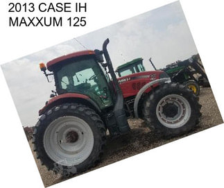 2013 CASE IH MAXXUM 125