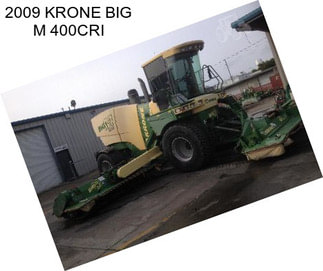 2009 KRONE BIG M 400CRI