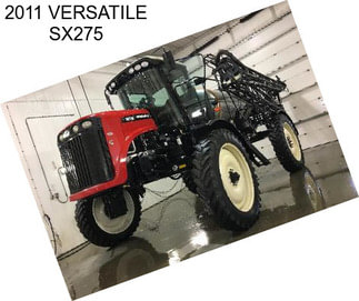 2011 VERSATILE SX275