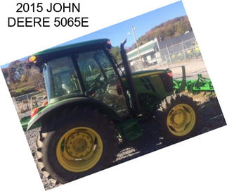 2015 JOHN DEERE 5065E