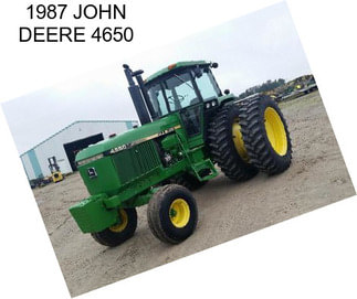 1987 JOHN DEERE 4650