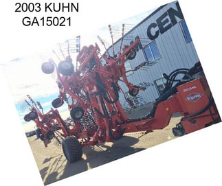 2003 KUHN GA15021