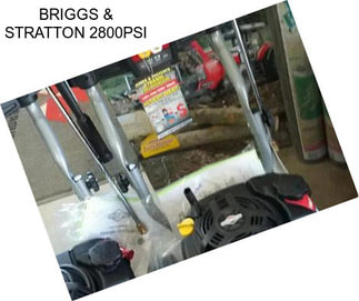 BRIGGS & STRATTON 2800PSI