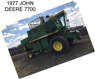 1977 JOHN DEERE 7700