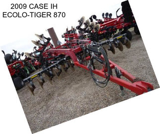 2009 CASE IH ECOLO-TIGER 870