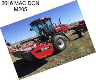 2016 MAC DON M205