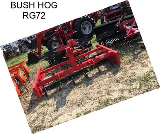 BUSH HOG RG72