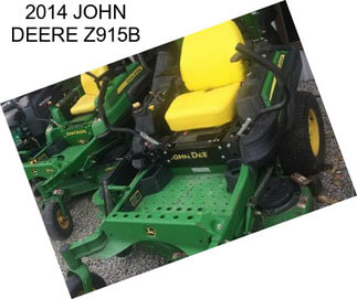 2014 JOHN DEERE Z915B