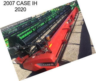 2007 CASE IH 2020