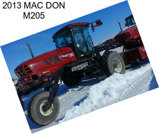 2013 MAC DON M205