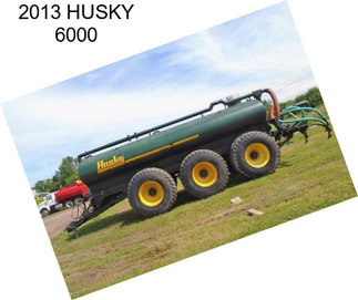 2013 HUSKY 6000