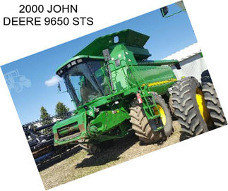 2000 JOHN DEERE 9650 STS