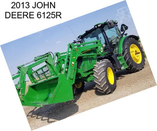 2013 JOHN DEERE 6125R