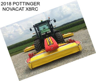 2018 POTTINGER NOVACAT X8RC