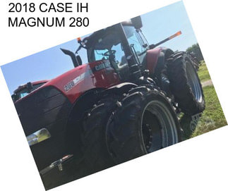 2018 CASE IH MAGNUM 280