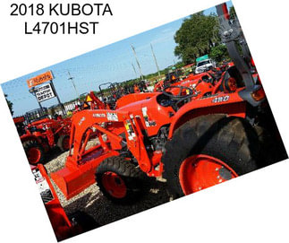 2018 KUBOTA L4701HST