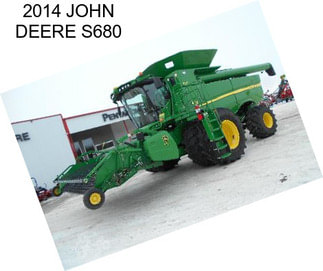 2014 JOHN DEERE S680