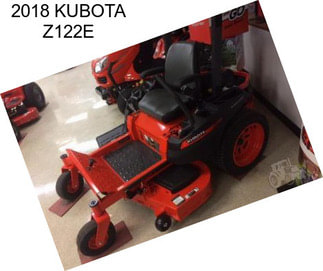2018 KUBOTA Z122E