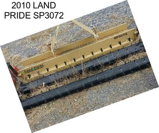 2010 LAND PRIDE SP3072