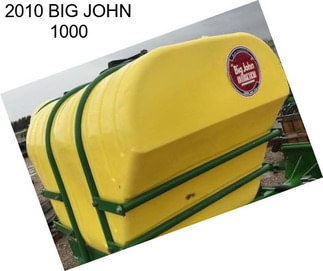 2010 BIG JOHN 1000