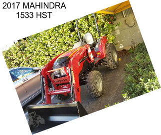 2017 MAHINDRA 1533 HST