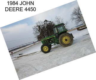 1984 JOHN DEERE 4450