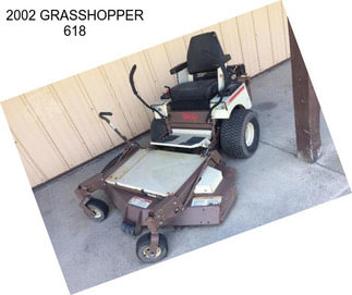 2002 GRASSHOPPER 618