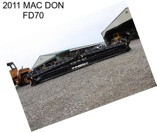 2011 MAC DON FD70