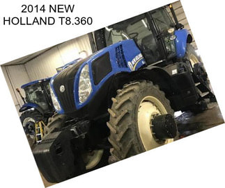 2014 NEW HOLLAND T8.360