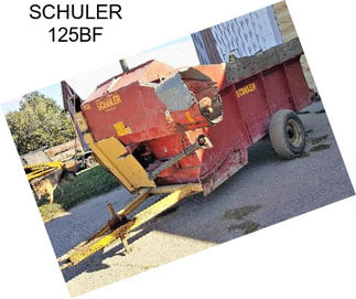 SCHULER 125BF