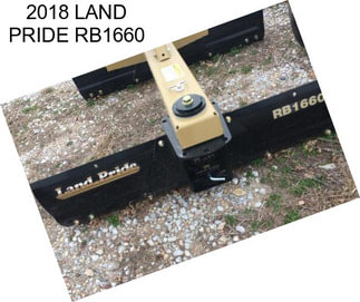 2018 LAND PRIDE RB1660