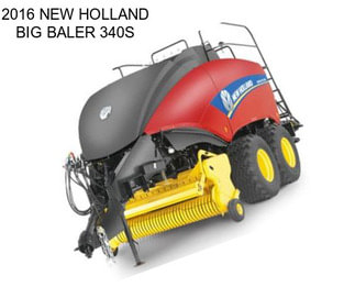 2016 NEW HOLLAND BIG BALER 340S