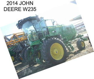 2014 JOHN DEERE W235