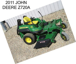 2011 JOHN DEERE Z720A