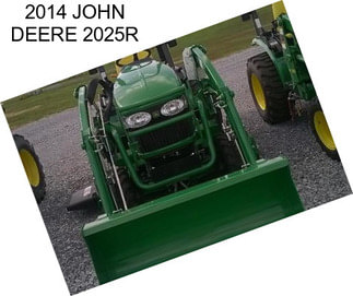 2014 JOHN DEERE 2025R