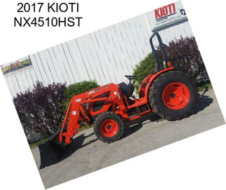 2017 KIOTI NX4510HST